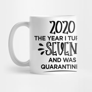 7th Birthday Quarantined Mug